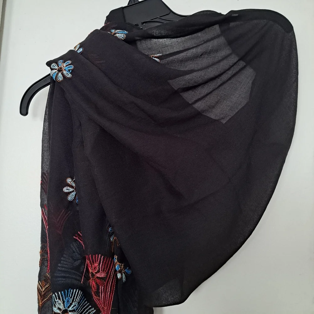 no brand scarf multicolored